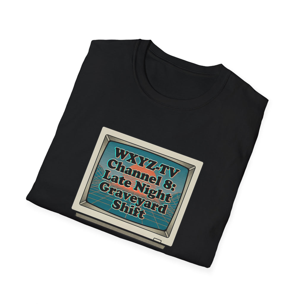 WXYZ-TV Channel 8 Late Graveyard Shift T-Shirt