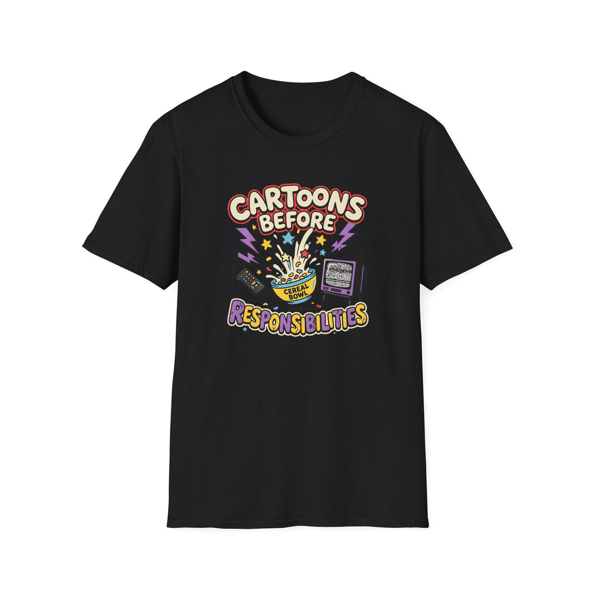 Cartoons Before Responsibilities T-Shirt