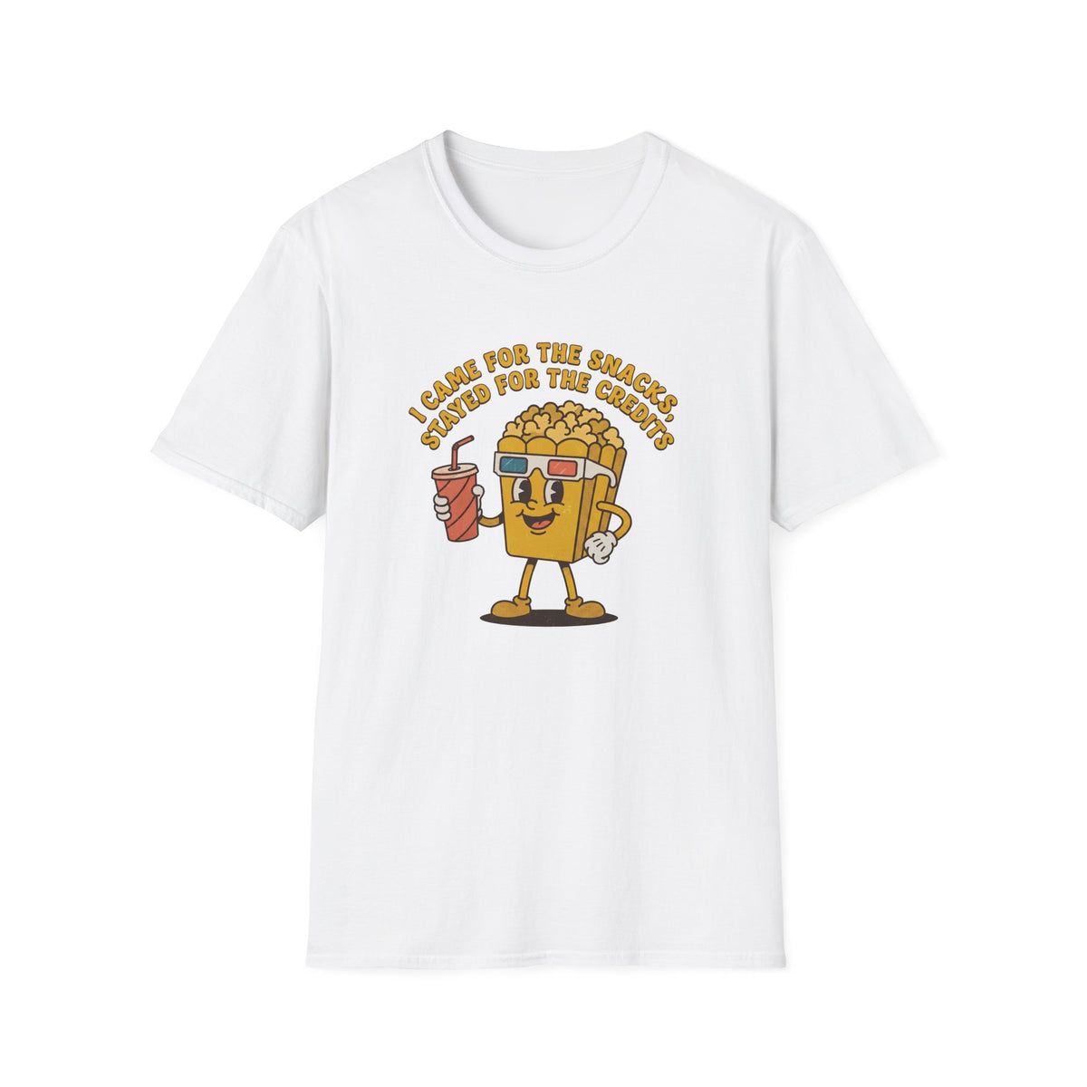I Came For The Snacks Stayed For The Credits T-Shirt