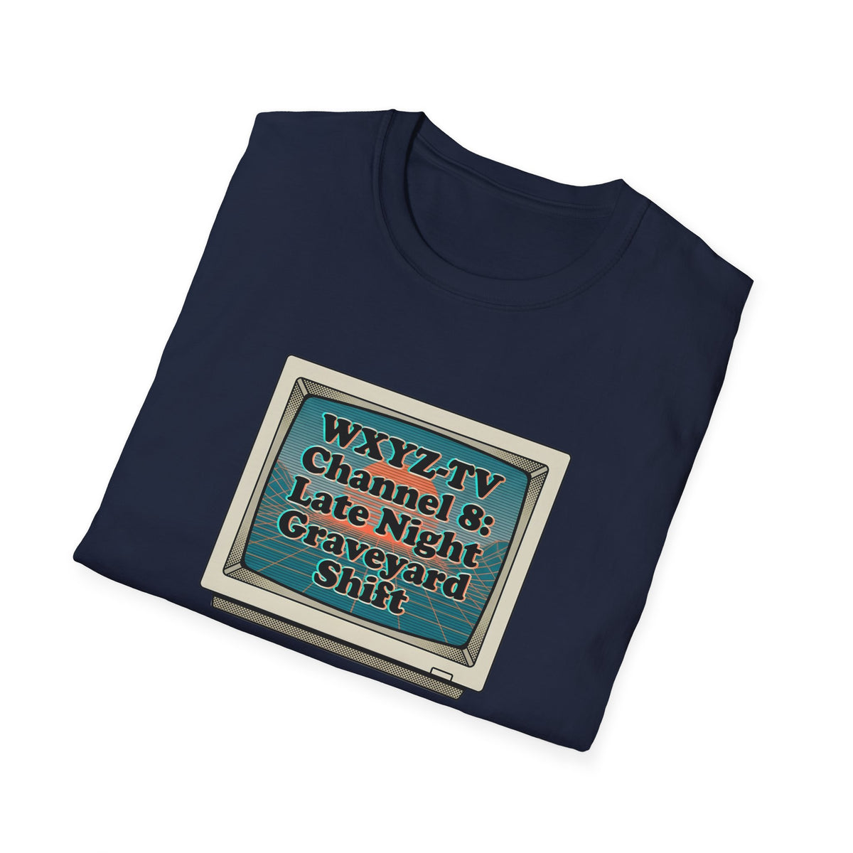WXYZ-TV Channel 8 Late Graveyard Shift T-Shirt
