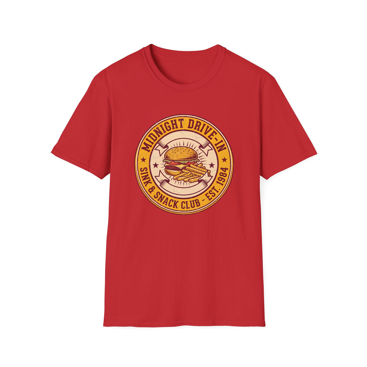 Midnight Drive In Sind and Snack Club T-Shirt