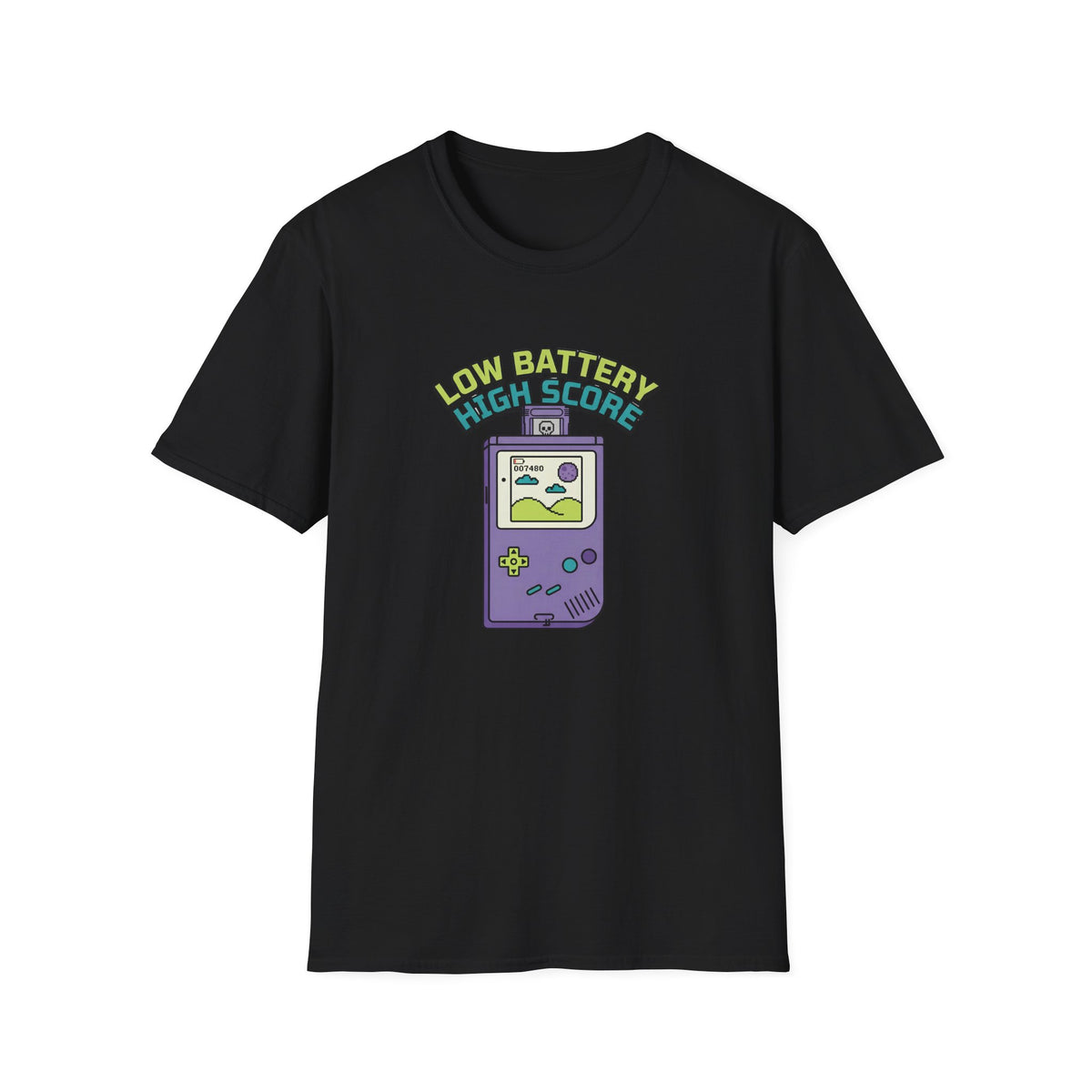Low Battery High Score T-Shirt