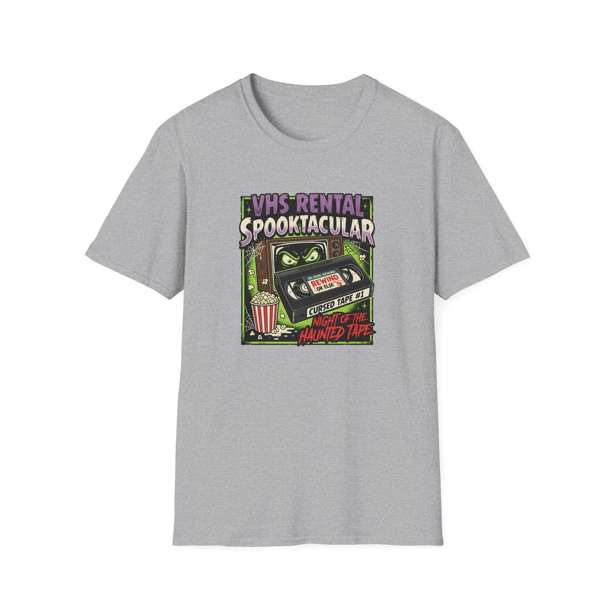 Vhs Rental Spooktacular T-Shirt