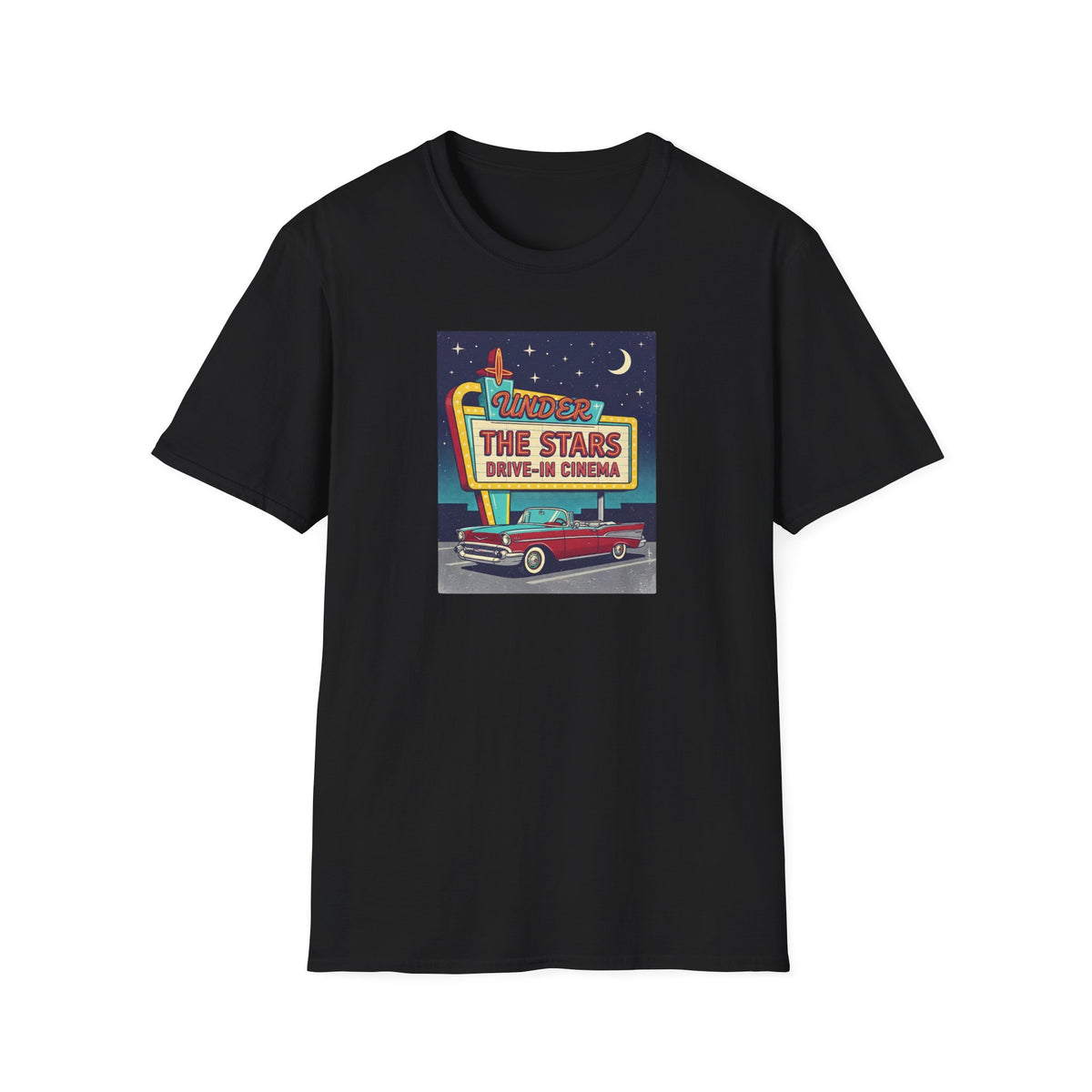 Under the Stars Drive-In Cinema T-Shirt