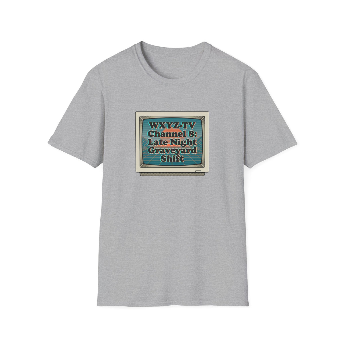 WXYZ-TV Channel 8 Late Graveyard Shift T-Shirt