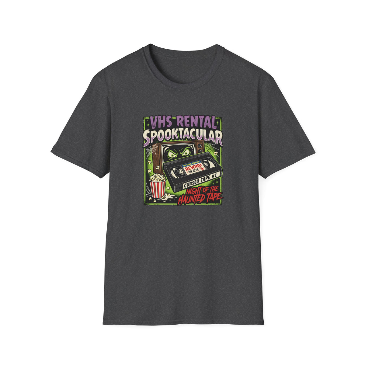 Vhs Rental Spooktacular T-Shirt