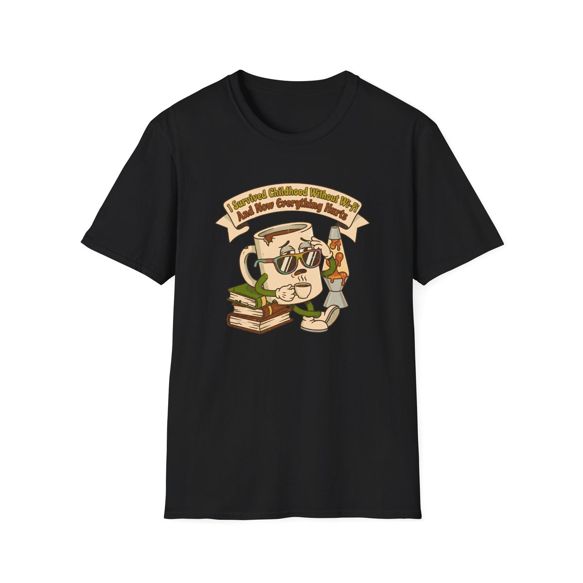 I Survived Childhood Without Wifi T-Shirt
