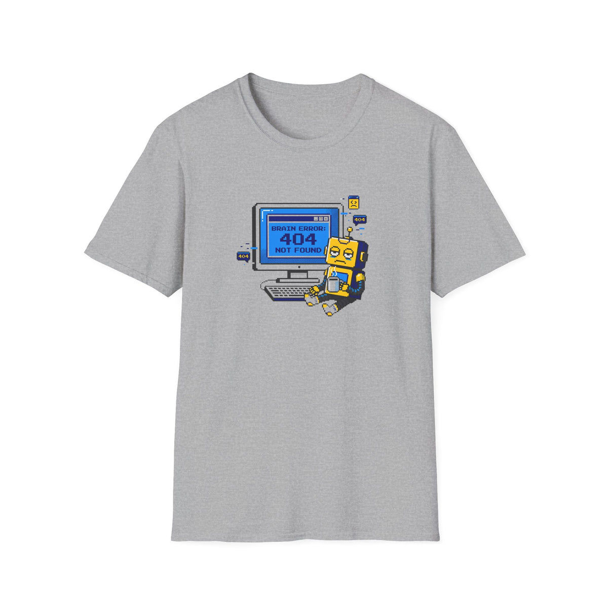 Brain Error 404 Not Found T-Shirt