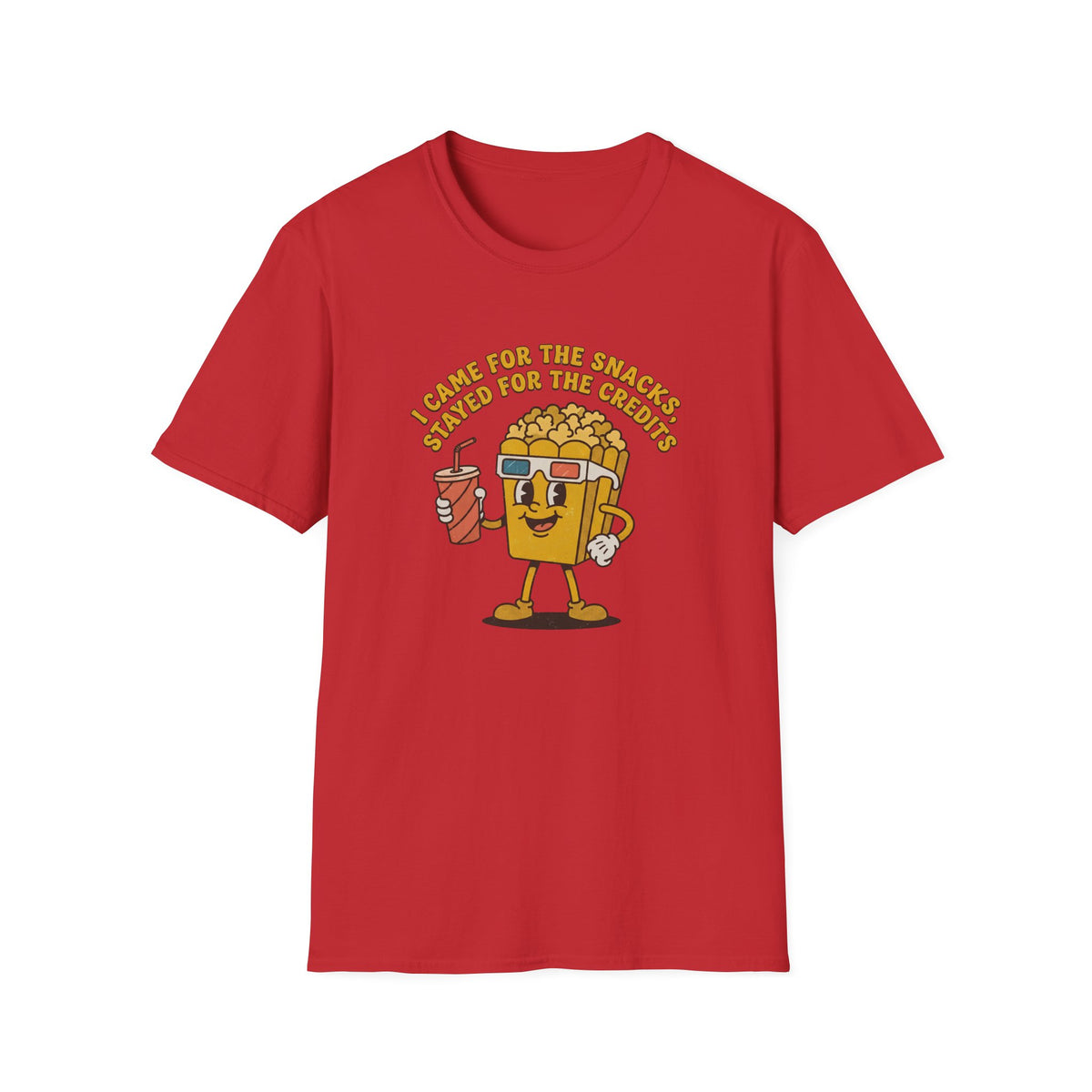 I Came For The Snacks Stayed For The Credits T-Shirt