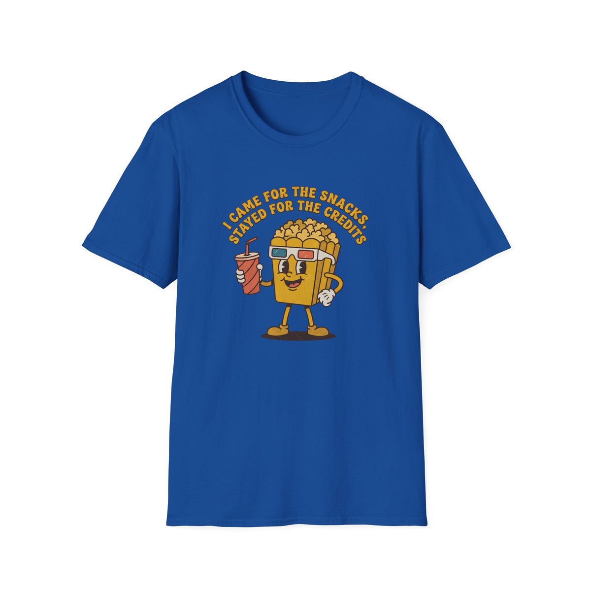 I Came For The Snacks Stayed For The Credits T-Shirt