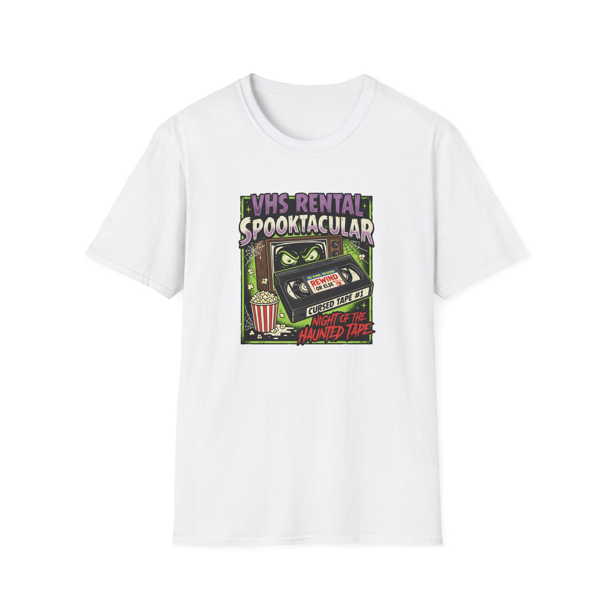 Vhs Rental Spooktacular T-Shirt