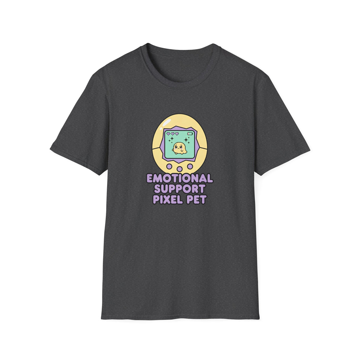 Emotional Support Pixel Pet T-Shirt