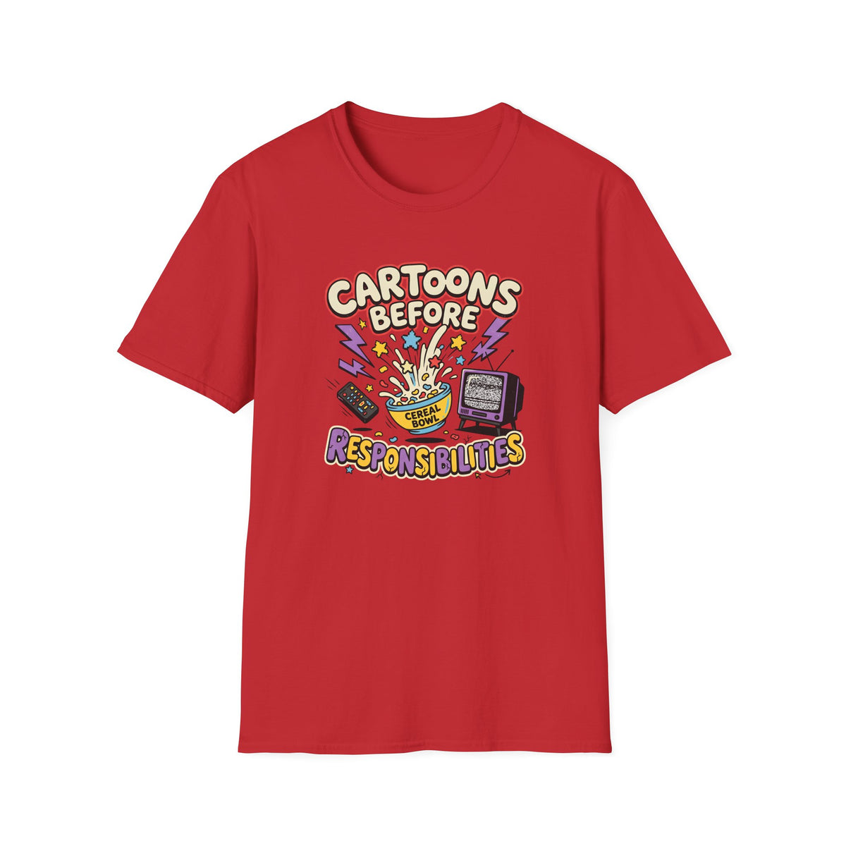 Cartoons Before Responsibilities T-Shirt