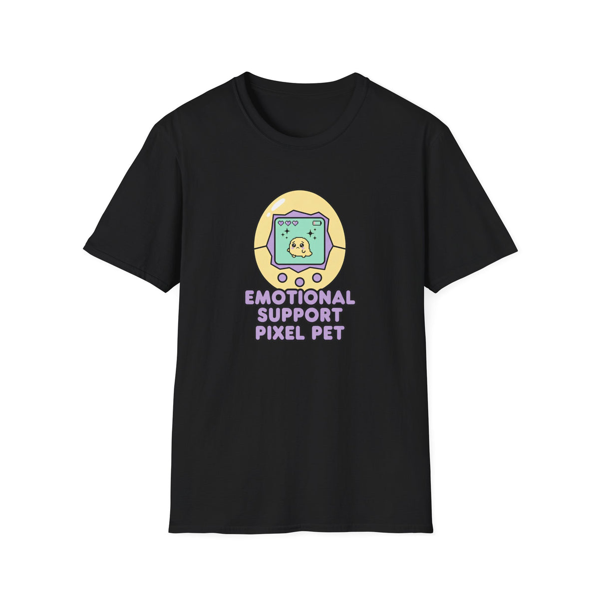 Emotional Support Pixel Pet T-Shirt