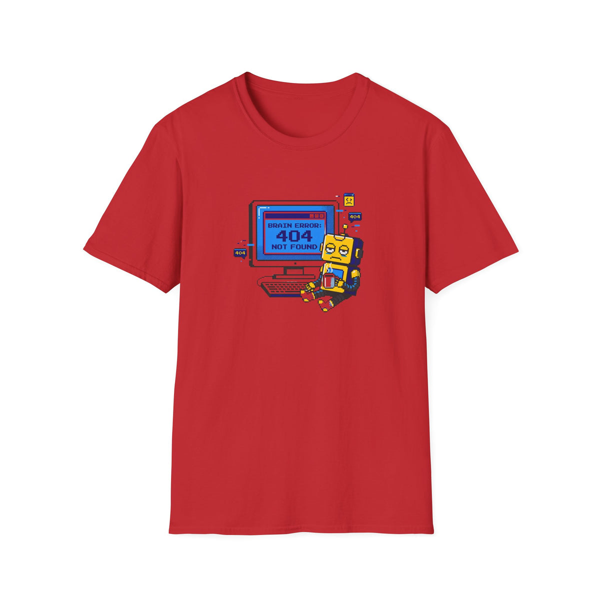 Brain Error 404 Not Found T-Shirt