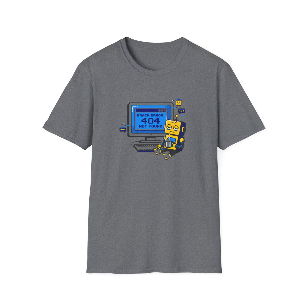 Brain Error 404 Not Found T-Shirt