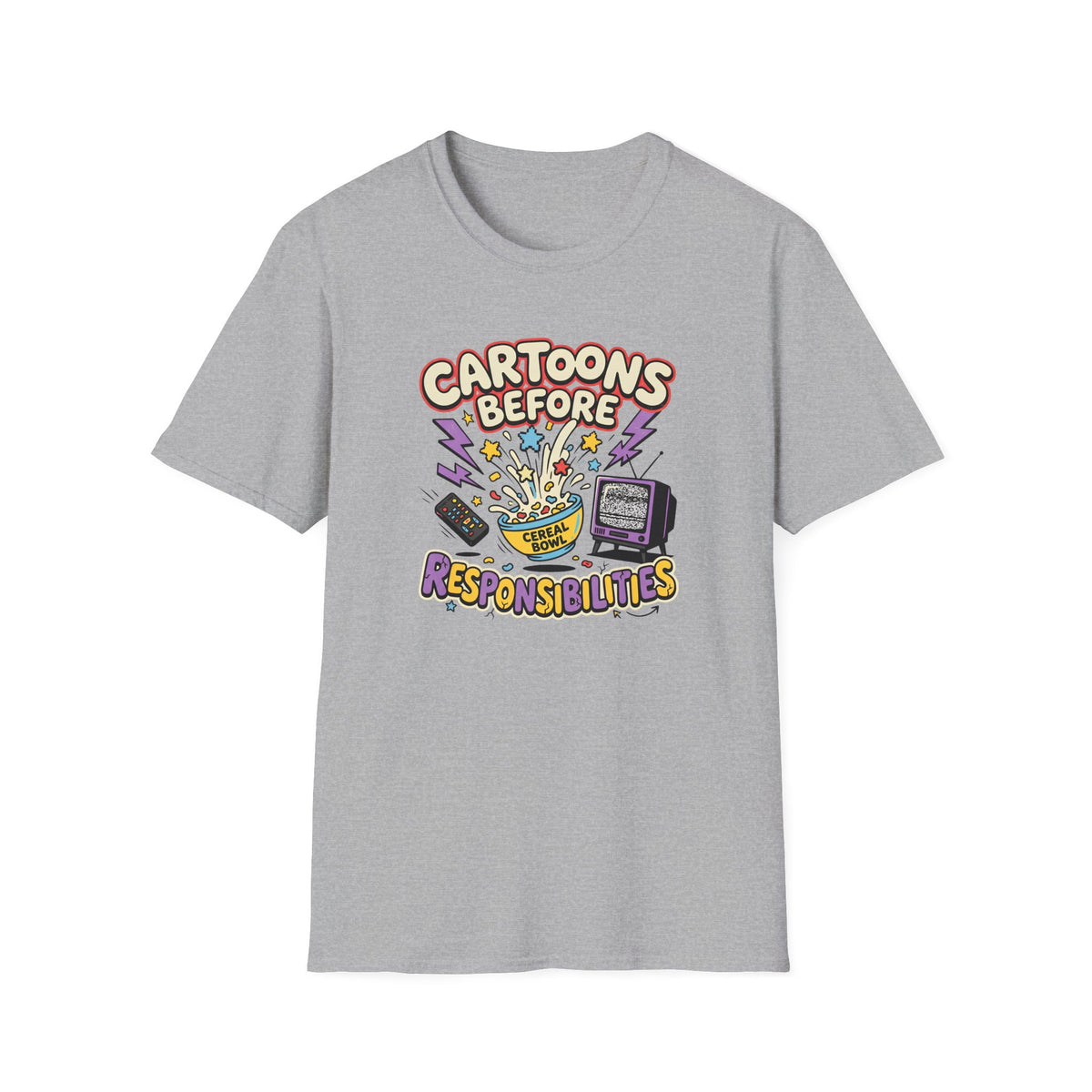 Cartoons Before Responsibilities T-Shirt