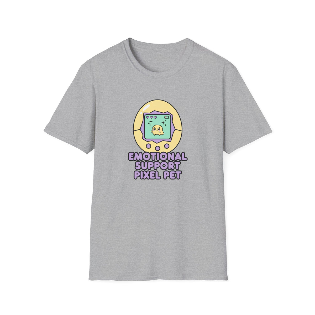 Emotional Support Pixel Pet T-Shirt