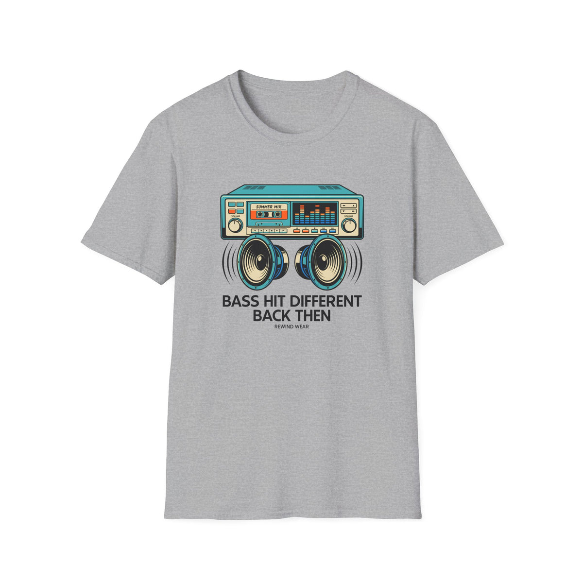 Bass Hit Different Back Then T-Shirt