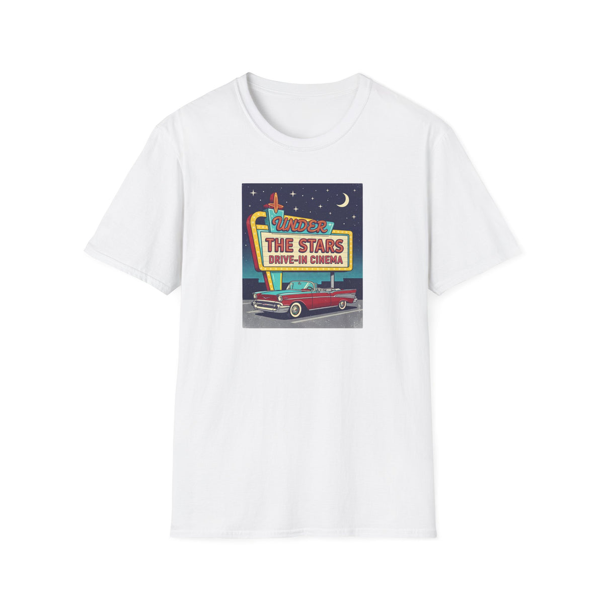 Under the Stars Drive-In Cinema T-Shirt