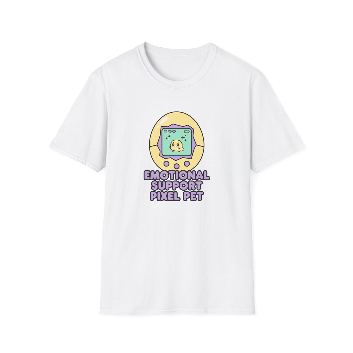 Emotional Support Pixel Pet T-Shirt