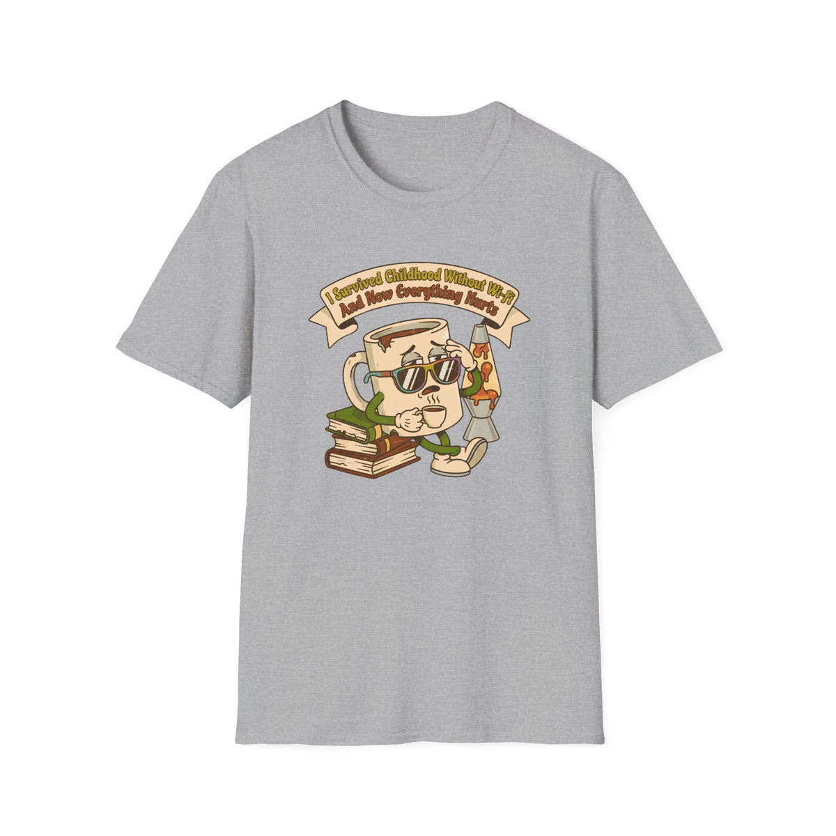 I Survived Childhood Without Wifi T-Shirt