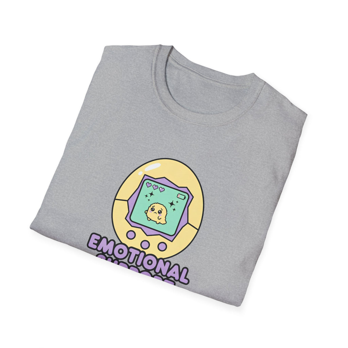 Emotional Support Pixel Pet T-Shirt