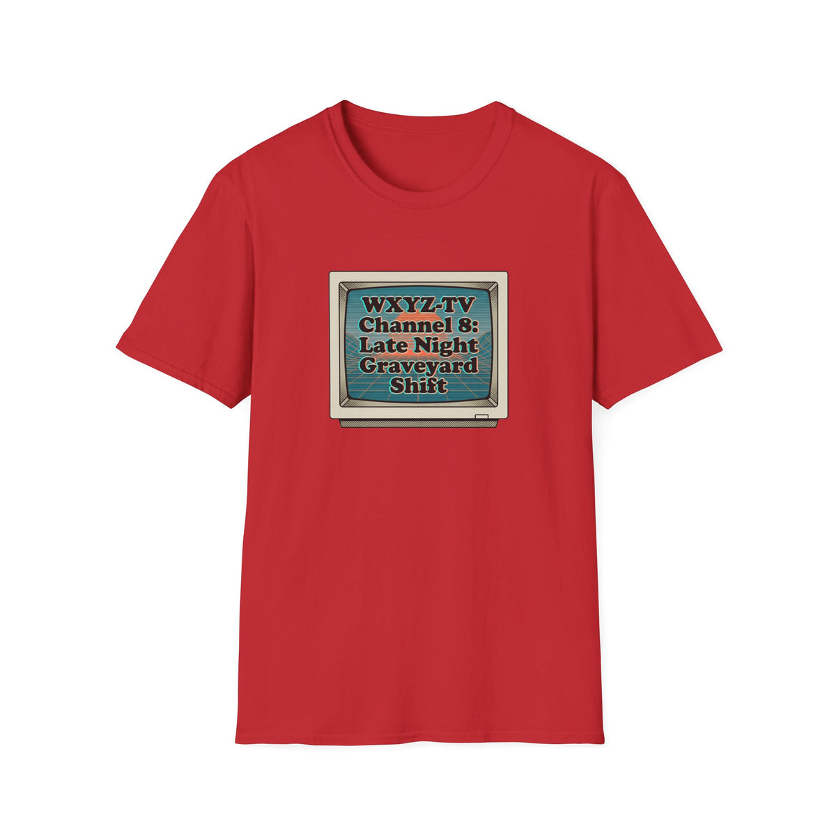 WXYZ-TV Channel 8 Late Graveyard Shift T-Shirt
