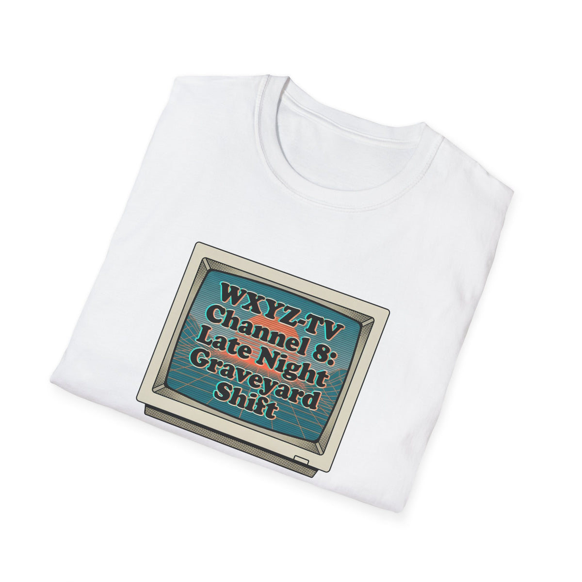WXYZ-TV Channel 8 Late Graveyard Shift T-Shirt