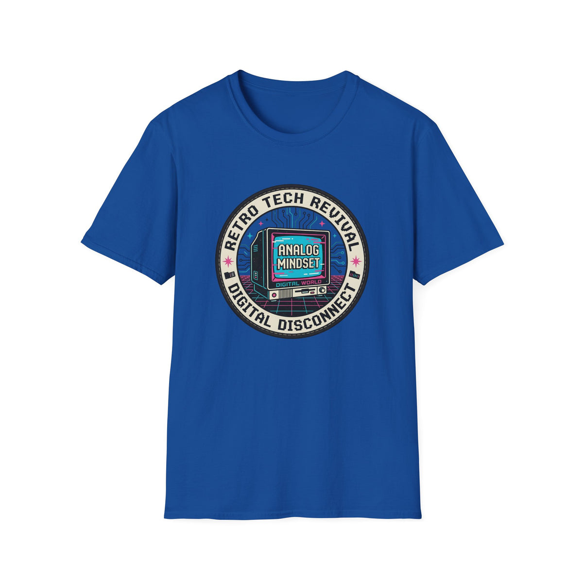 Retro Tech Revival Digital Disconnect T-Shirt