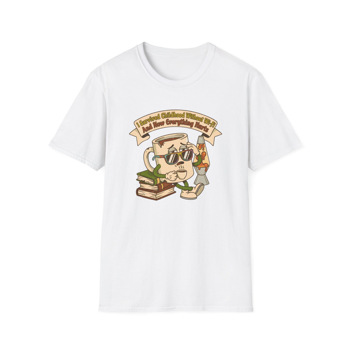 I Survived Childhood Without Wifi T-Shirt