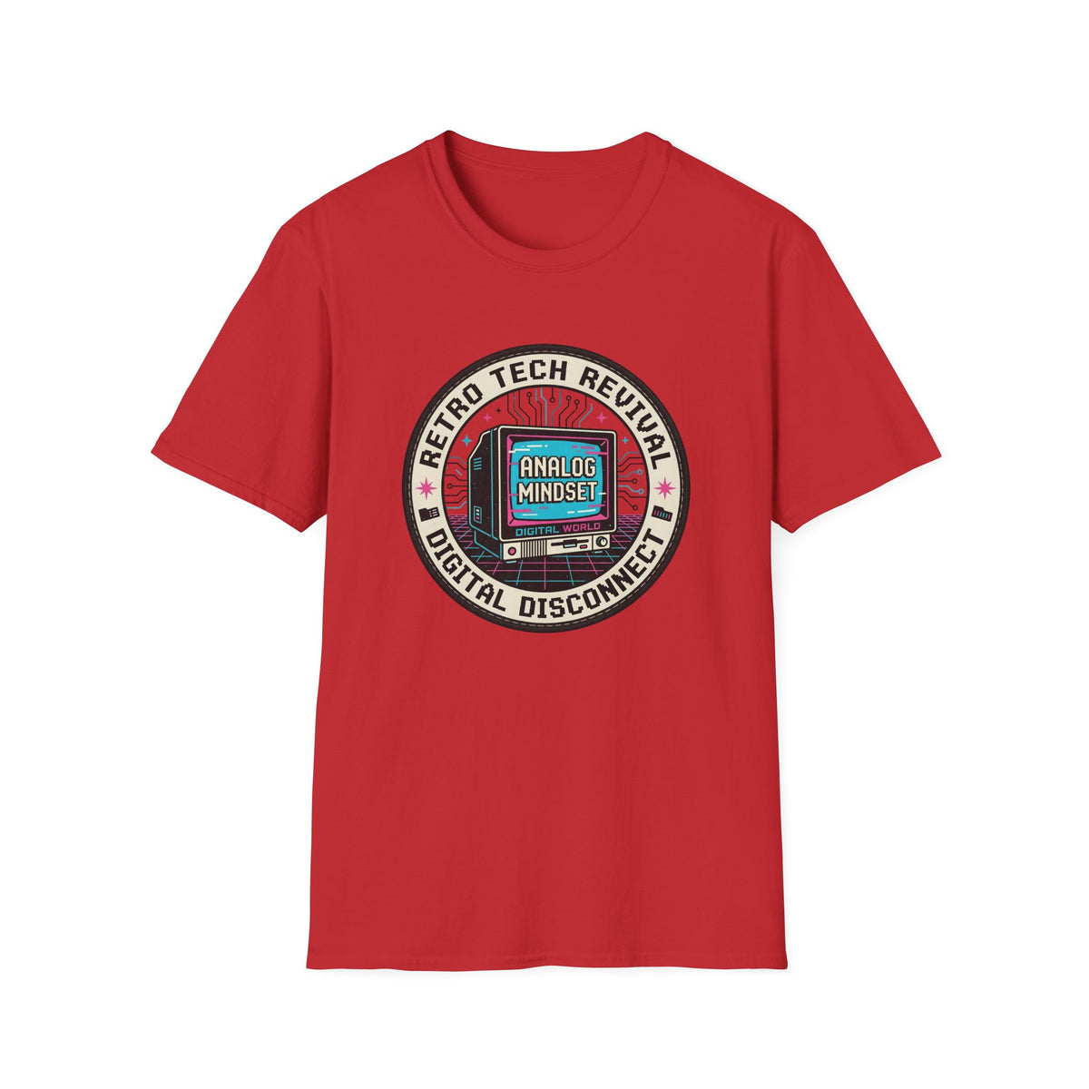 Retro Tech Revival Digital Disconnect T-Shirt