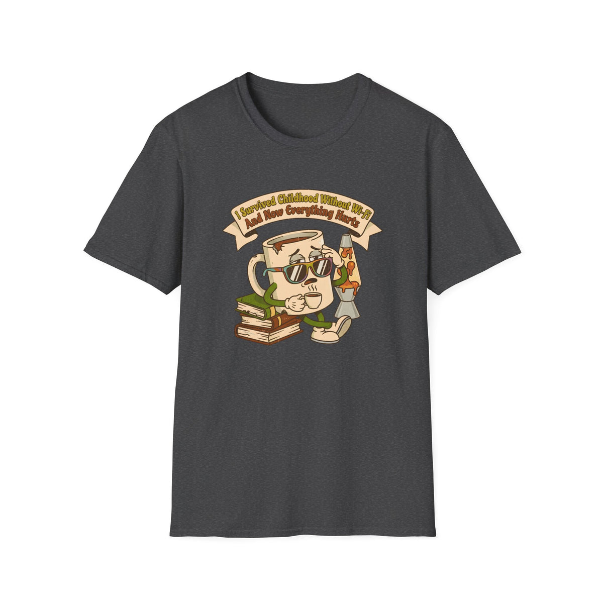 I Survived Childhood Without Wifi T-Shirt