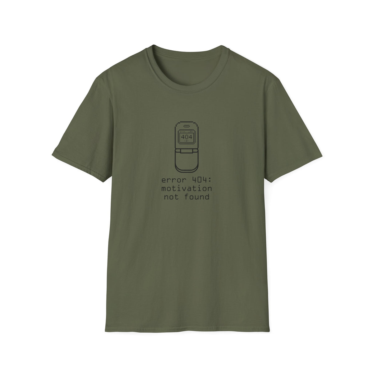 Error 404 Motivation Not Found T-Shirt