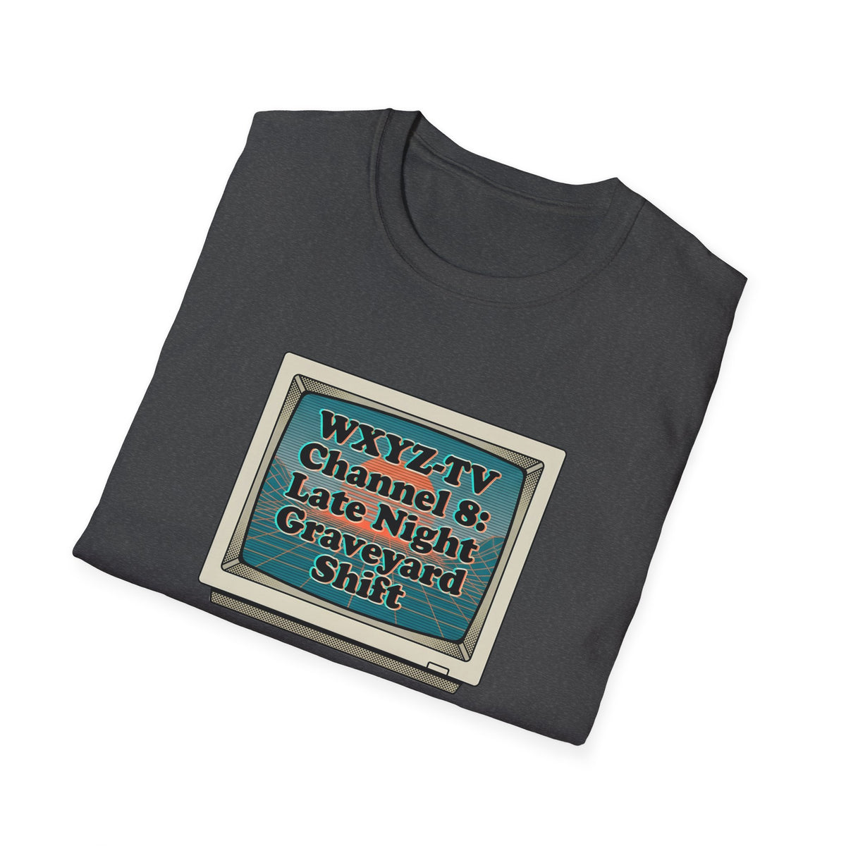 WXYZ-TV Channel 8 Late Graveyard Shift T-Shirt