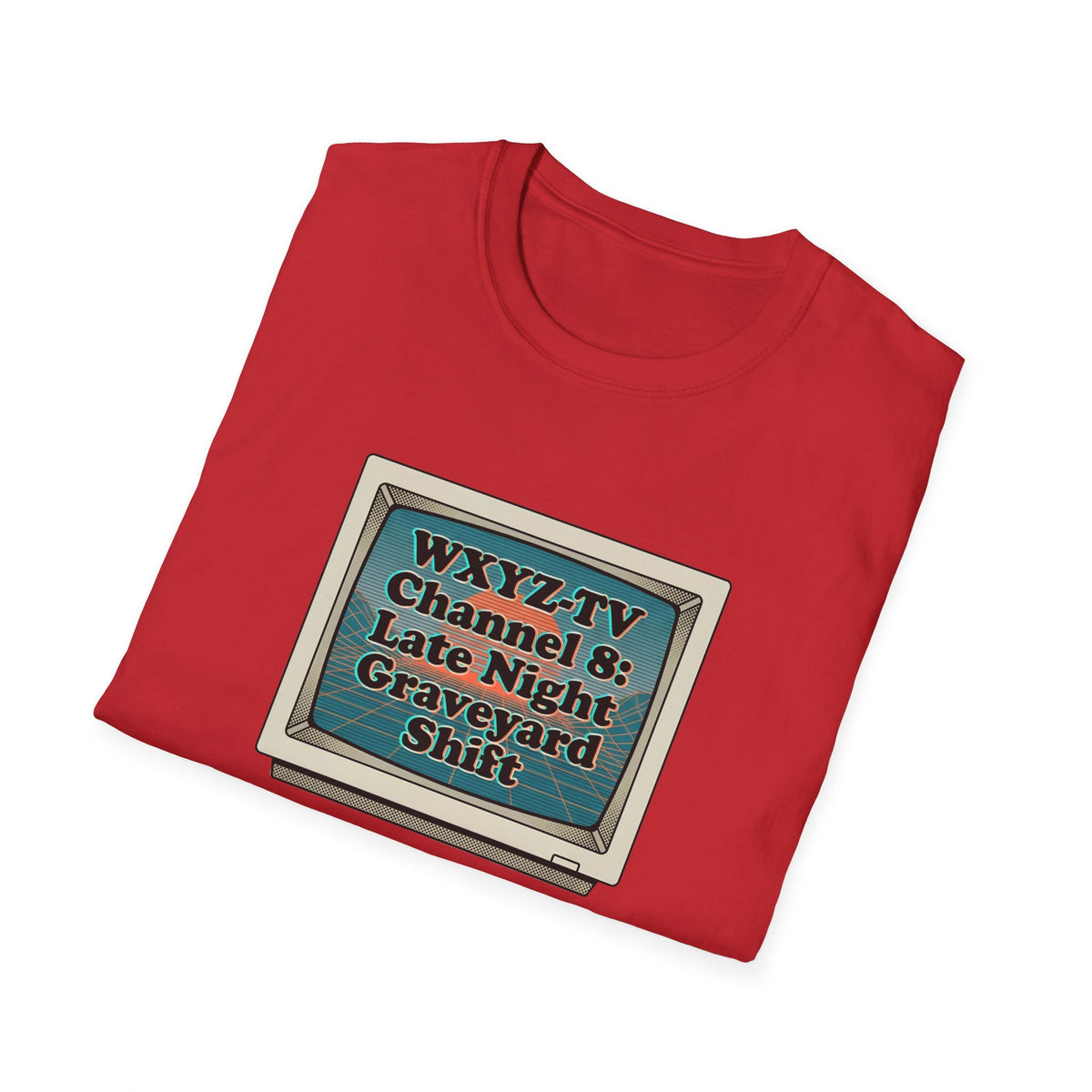 WXYZ-TV Channel 8 Late Graveyard Shift T-Shirt