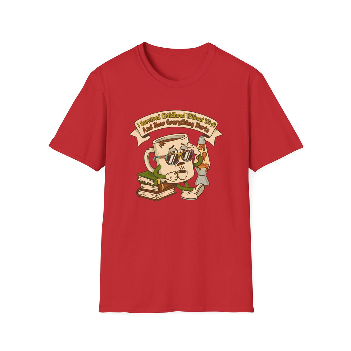 I Survived Childhood Without Wifi T-Shirt