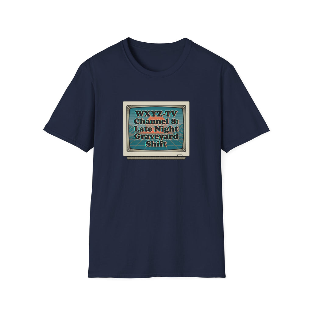 WXYZ-TV Channel 8 Late Graveyard Shift T-Shirt