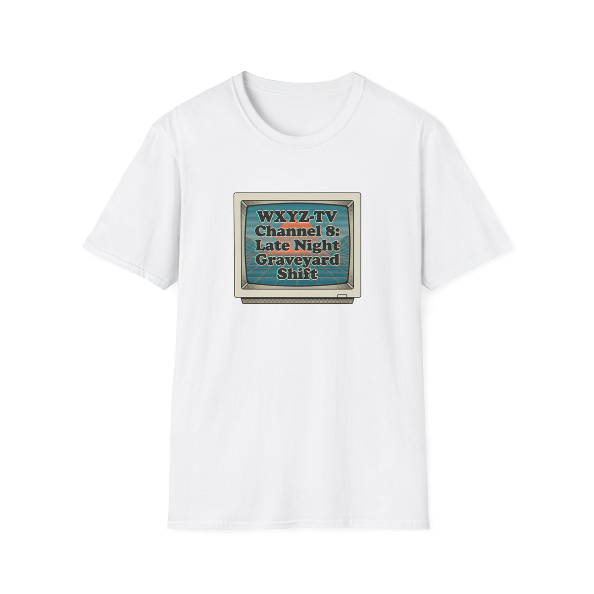 WXYZ-TV Channel 8 Late Graveyard Shift T-Shirt