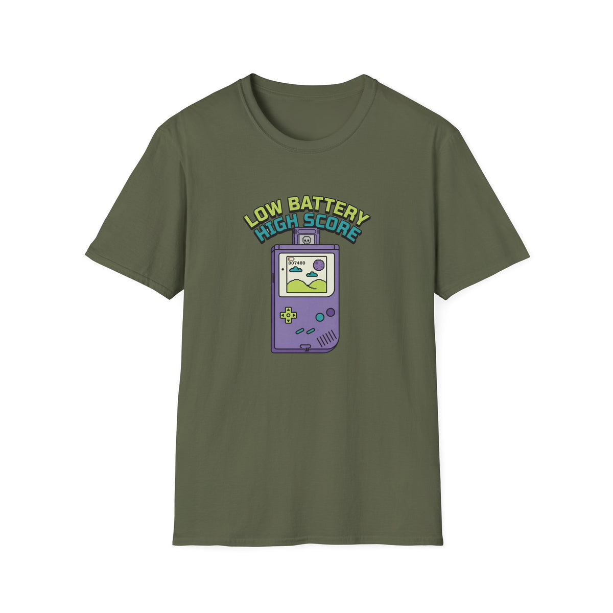 Low Battery High Score T-Shirt