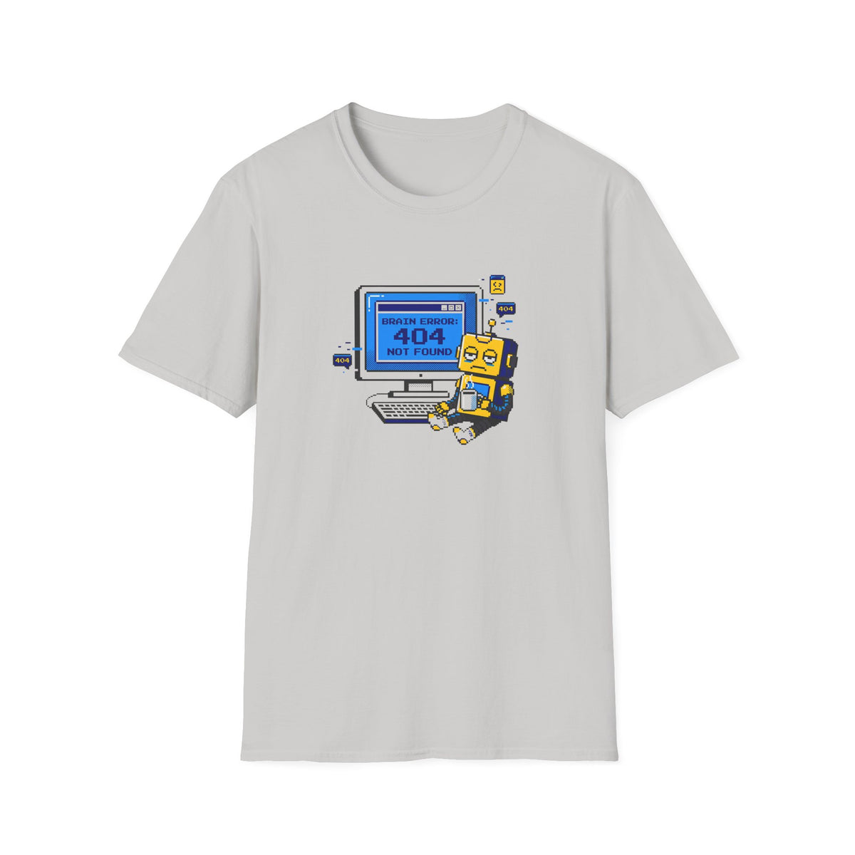 Brain Error 404 Not Found T-Shirt