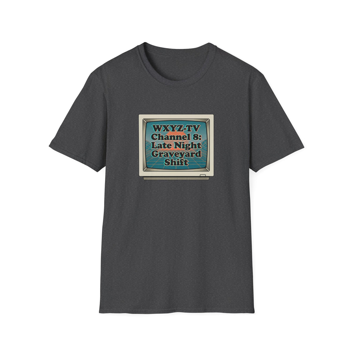 WXYZ-TV Channel 8 Late Graveyard Shift T-Shirt