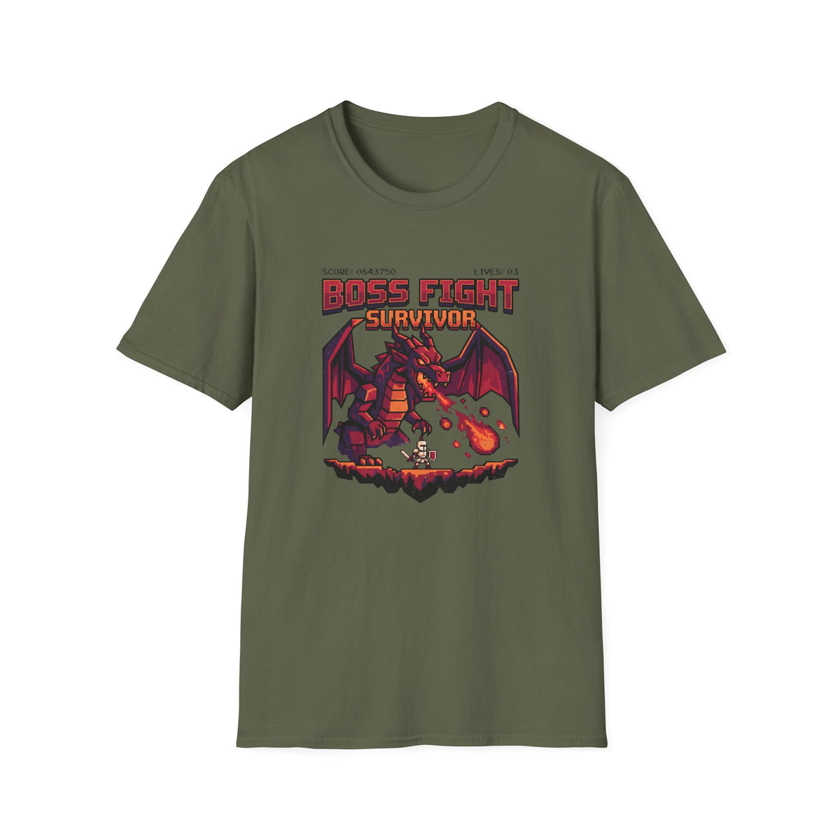 Boss Fight Survivor T-Shirt
