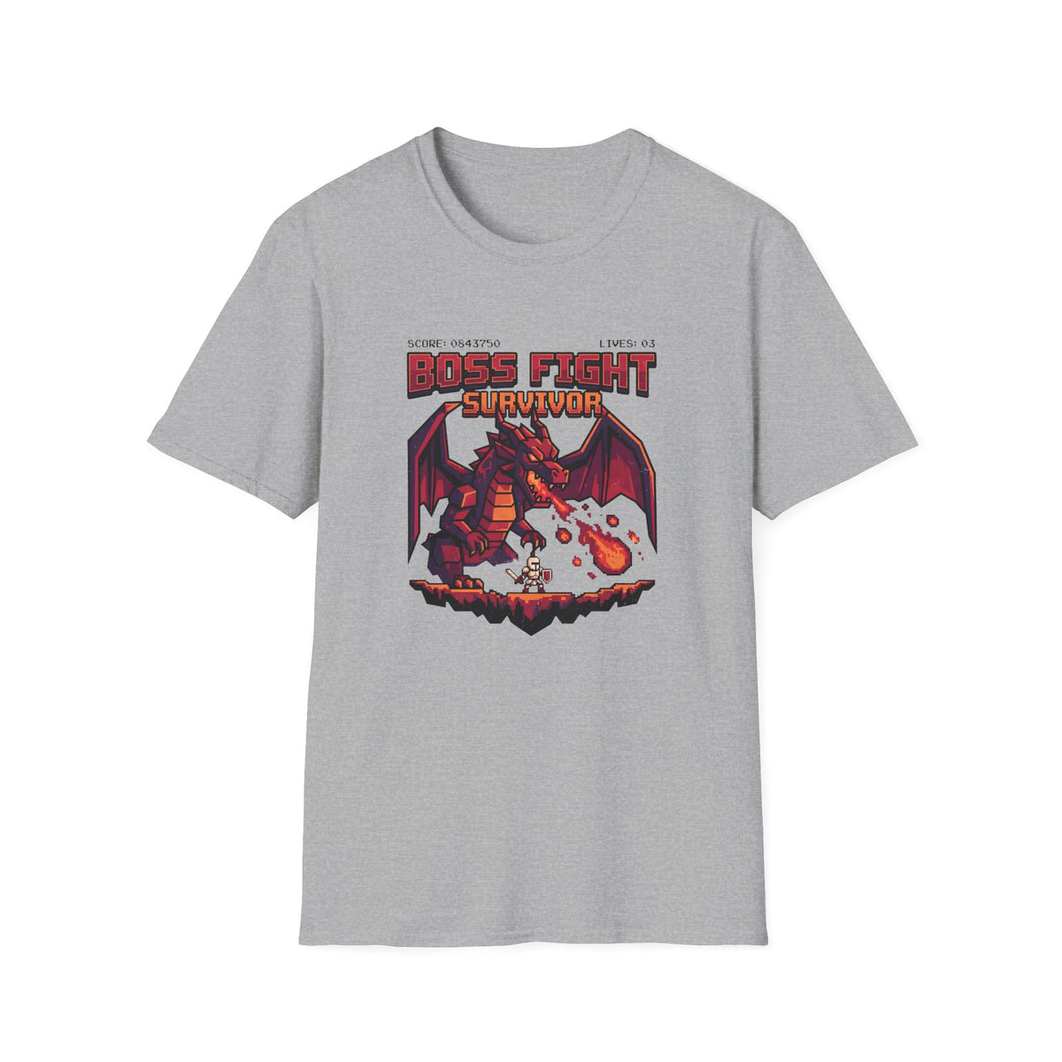 Boss Fight Survivor T-Shirt
