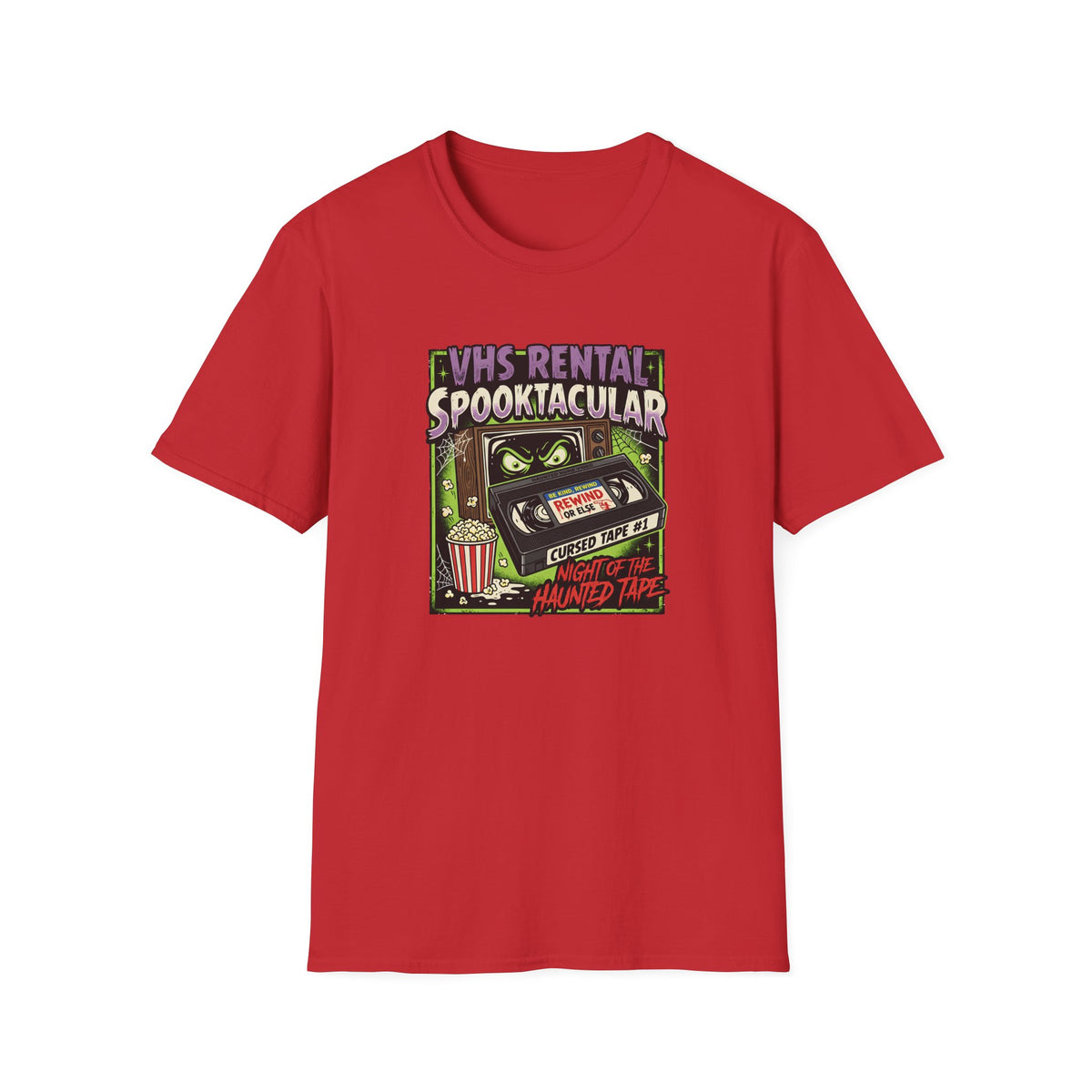 Vhs Rental Spooktacular T-Shirt
