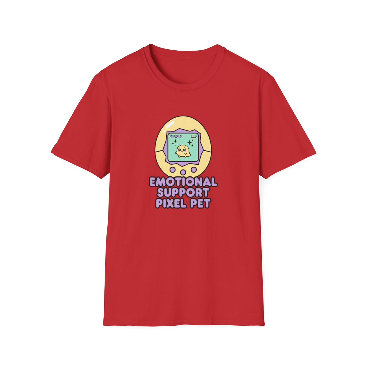 Emotional Support Pixel Pet T-Shirt