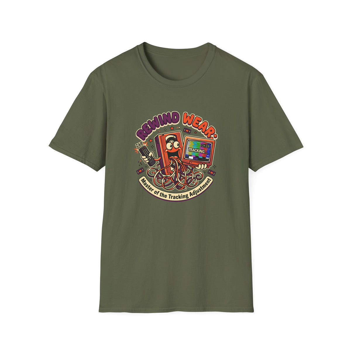 Rewind Wear Master Of Tracking Adjustment T-Shirt